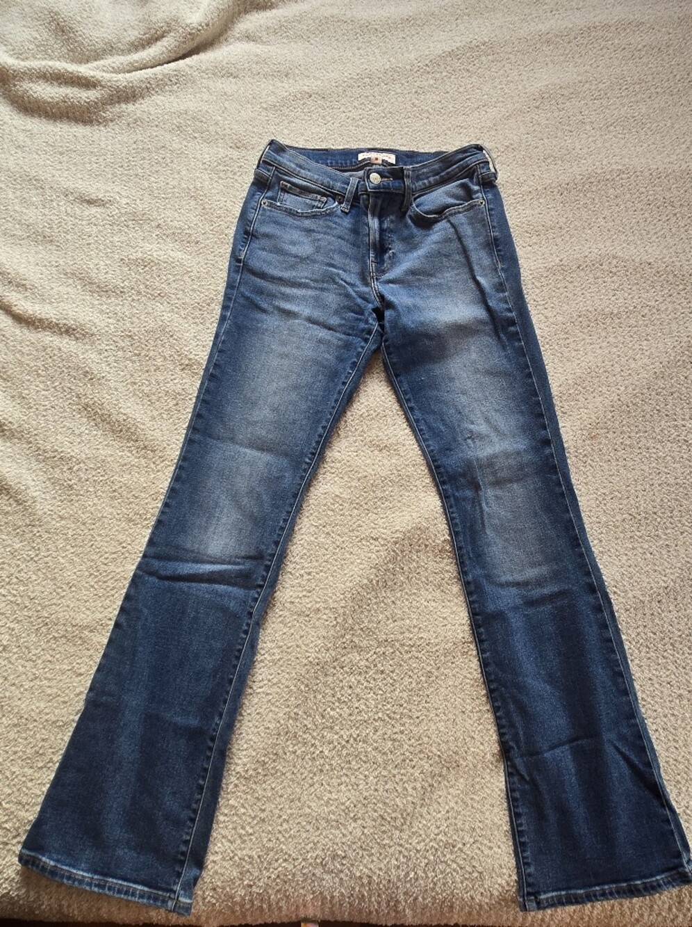 Lucky Brand Slim Bootcut Jeans in Blue Wash